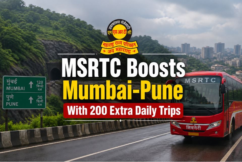 MSRTC Boosts Mumbai - Pune Bus Services With 200 Extra Daily Trips as Train Cancellations Continue